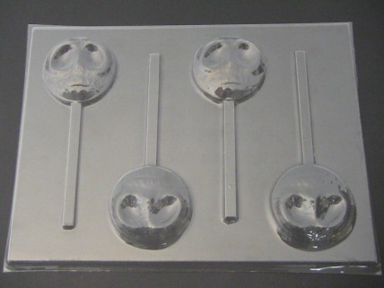 539sp Jacky Skeleton Chocolate or Hard Candy Lollipop Mold